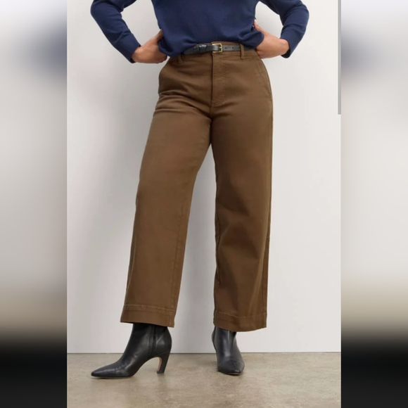 Everlane Pants - Everlane Wide Leg Utility Pant, (Sold Out On Everlane Website)